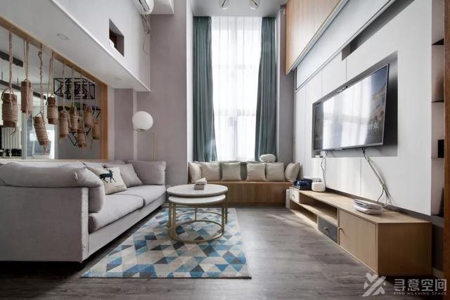 長沙家裝效果圖 43平的小戶型復式樓更顯寬敞