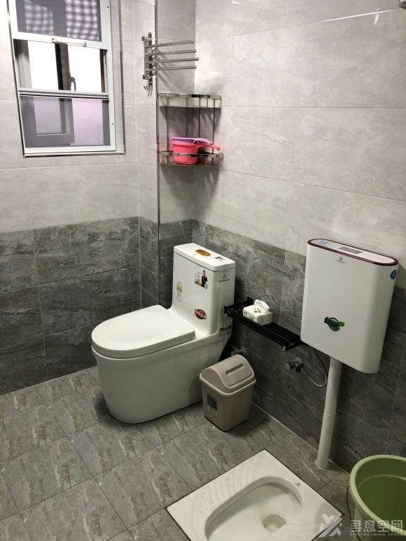 長沙家裝效果圖80個平方小三室 客廳裝風管機