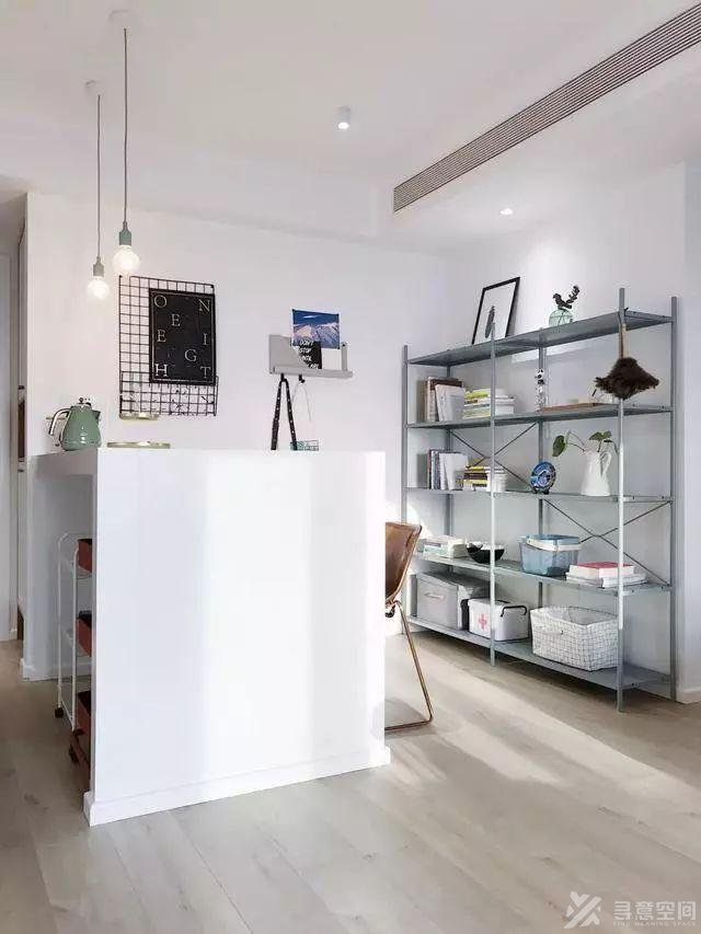 長沙家裝效果圖120平簡約黑白裝修設計 美觀又實用