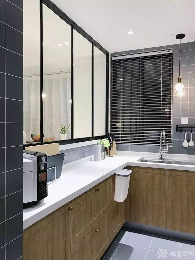 長沙家裝效果圖120平簡約黑白裝修設計 美觀又實用