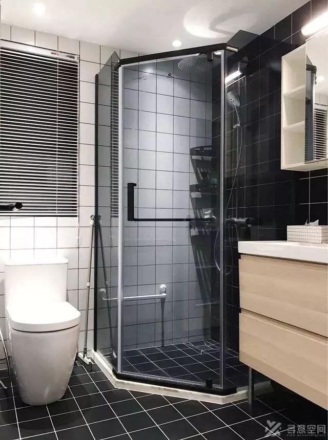 長沙家裝效果圖120平簡約黑白裝修設計 美觀又實用